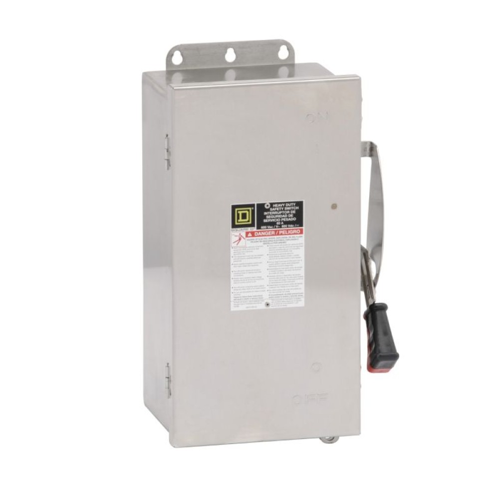 SWITCH FUSIBLE HD 60A 3P STAINLESS