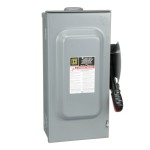 SWITCH FUSIBLE HD 600V 60A 3P NEMA3R
