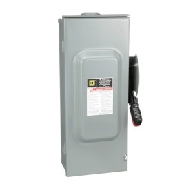 SWITCH FUSIBLE HD 600V 100A 3P NEMA3R