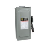 SWITCH NOT FUSIBLE HD 600V 30A 3P NEMA3R