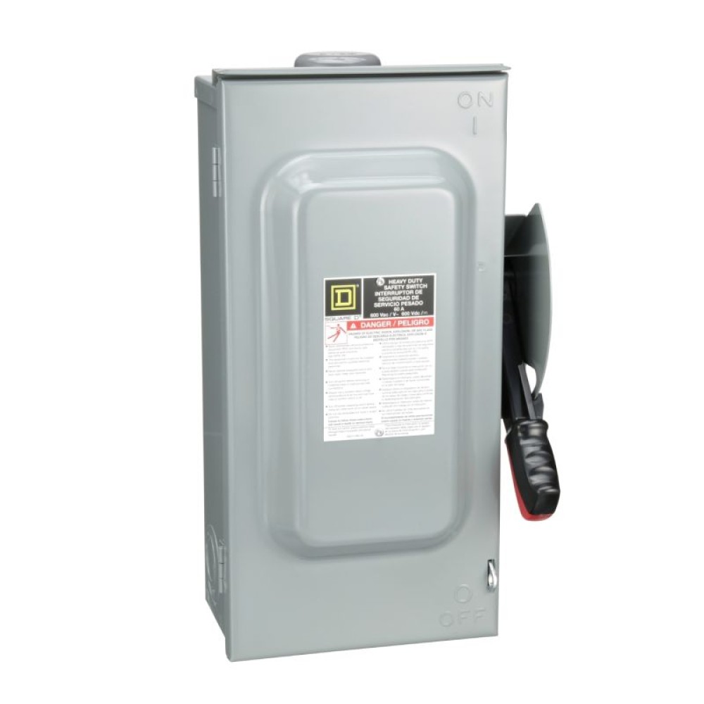 SWITCH NOT FUSIBLE HD 600V 60A 3P NEMA3R