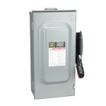 SWITCH NOT FUSIBLE HD 600V 60A 3P NEMA3R
