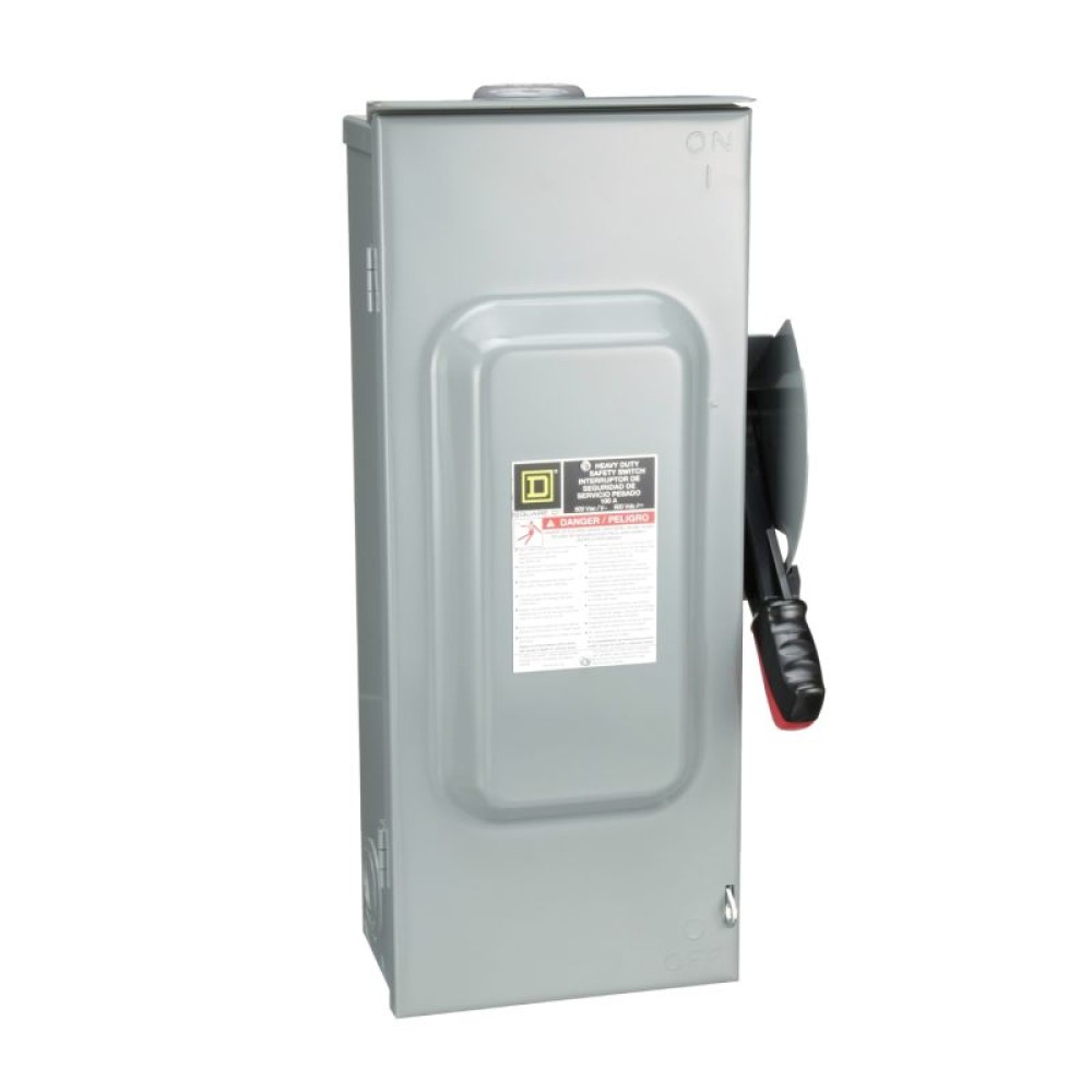 SWITCH NONFUSIBLE HD 600V 100A 3P NEMA3R