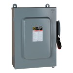 SWITCH NOT FUSIBLE HD 600V 30A 6P NEMA1