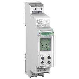 DIGITAL TIME SWITCHES 24H/7D 18MM 1 CHAN
