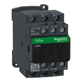 TeSys 3P CTR 18A AC3 9KW1NO1NC24VDC COIL