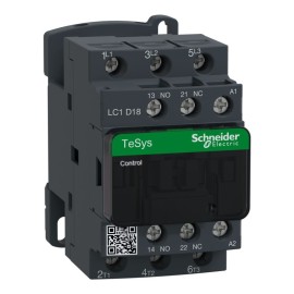 TeSys contactor 3P AC3 18A 380VAC coil