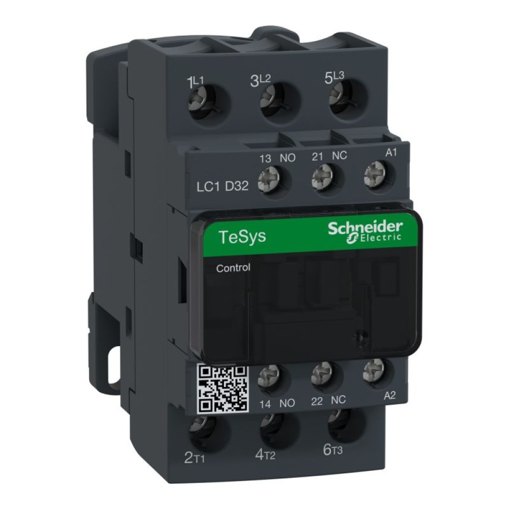 TeSys 32A AC3 15KW 1NO 1NC 24VAC COIL