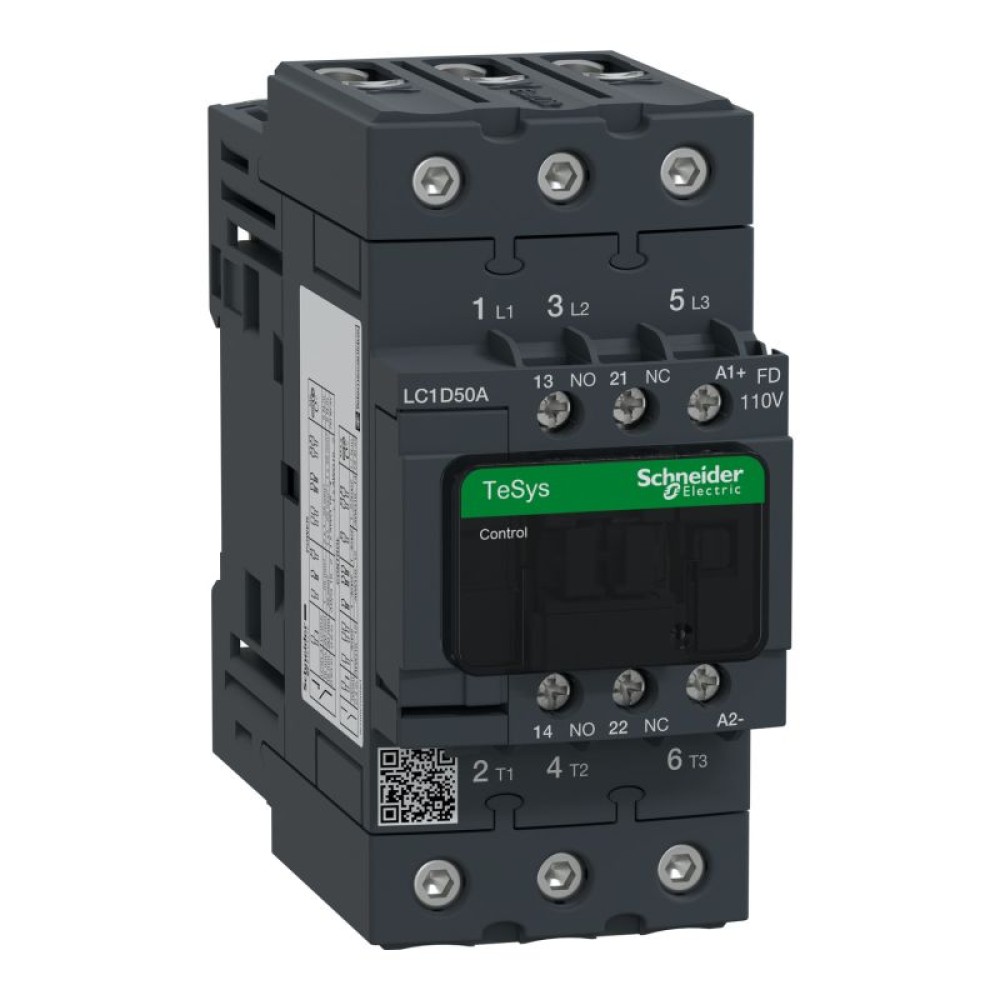 TeSys 3P EVLK CTR 50A 22KW AC3 110VDC