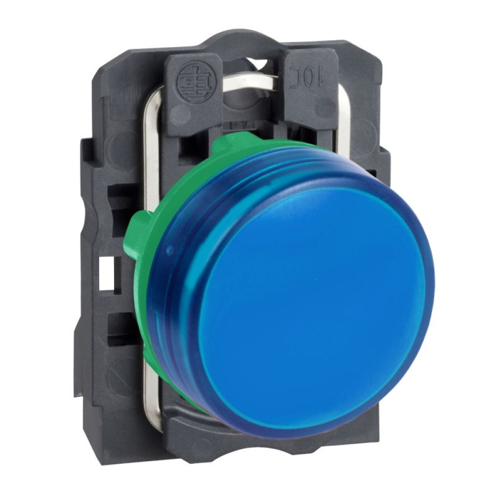 Pilot light, complete, 230-240V, Blue Pilot light, complete, 230-240V, Blue