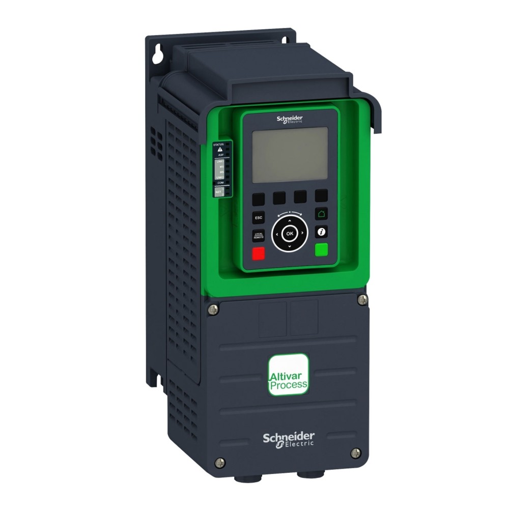 variable speed drive, Altivar Process ATV900, ATV930, 0.75kW, 400 to 480V, with braking unit, IP21